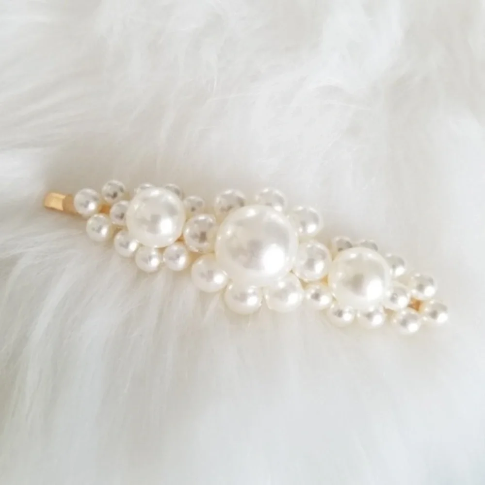 HAIR PIN FAUX PEARLS - Picture 3 of 4
